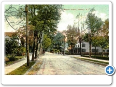 An early 20th century view of Warren Street in Beverly