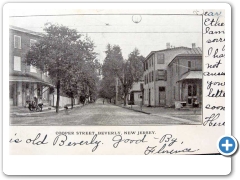 beverly - A view of Cooper Street from around  1908