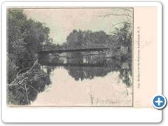 Mount Holly - The Iron Bridge over the Rancocas - 1909