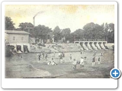 Mount Holly - The swimming area near the Rancocas Dam - 1900s-10s