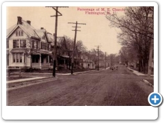 Flemington - Homes And Methodist Episcopal Parsnage - 1913