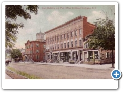 Flemington - Bank Building and Post Office - 1908