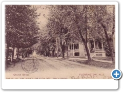 Flemington - Church Street Houses - 1906