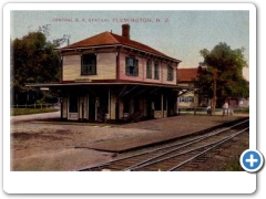 Flemington - CRR of NJ Depot - 1913