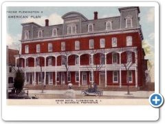 Flemington - The Union Hotel - D. C. Muirhead, Proprieter - 1910