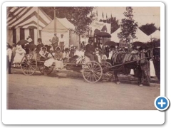 Flemington - A view of the Flemington Fair - c 1910