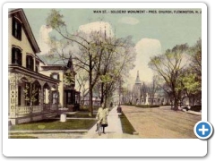 Flemington - Main Street looking North - 1913