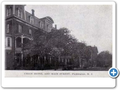 Flemington - Main Street - Union Hotel - 1908