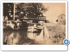 Fremchtown - The Upper Dock of the D and R Canal - c 1910