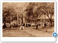 High Bridge - Folks at Riverside Grove [Park?] - c 1910