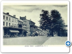 Lambertville - A view of Union Street