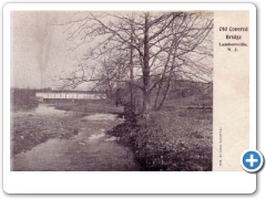Lambertville vicnity - Covred Bridge over Alexander Creek - c 1910