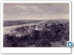 Lambertville - The view from Goat Hill Quarry - 1906