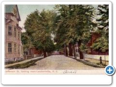 Lambertville - Jefferson Street West - c 1910