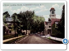Lambertville -Main Street looking North - 1907
