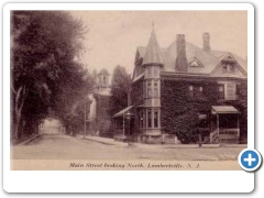 Lambertville -Main Street Looking North - 1908