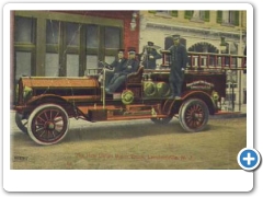 Lambertville - Union Steam Fire Engine Company with a new truck - c 1910