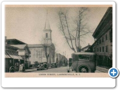 Lambertville - Union Street - 1920s
