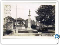 Lambertville - York Street Park - Hamptn Hayes - v 1910