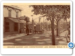 Milford - Miller's Bakery and Confectionery - c 1910