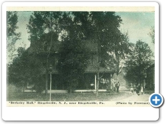 Rieglesville - Berkely Hall - 1926