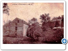 Sergeantsville - Old Mll And Houses - 1908 - The card appears to say 