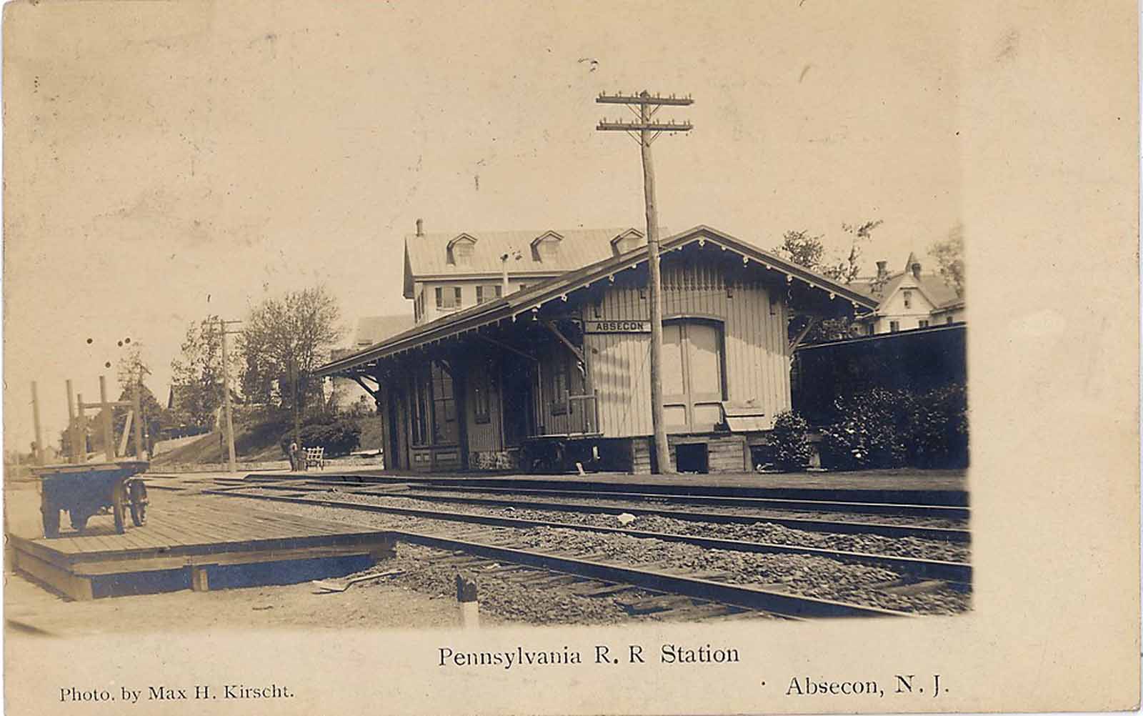 Absecon - PRR Station - Max Kirscht - 1907