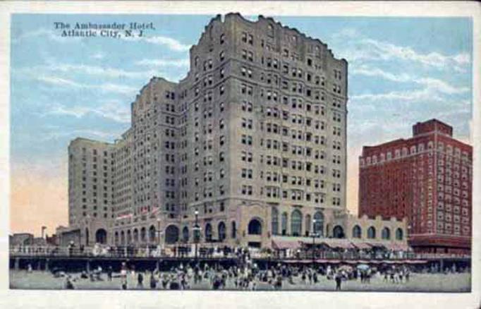 Atlantic City - Ambassador Hotel - 1920s-40s