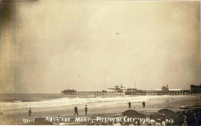 Atlantic City - At the Aviation Meet of 1910 - 1910