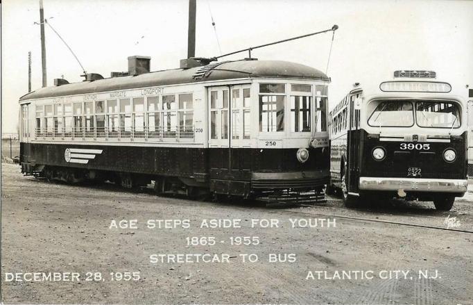 Atlantic City - Atlantic County - Age steps aside for youth - trolley to be replaced by bus