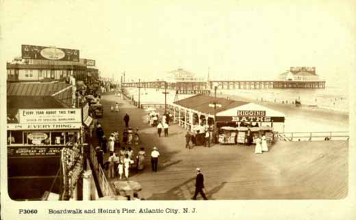 Atlantic City - Boardwalk at Heinz Pier