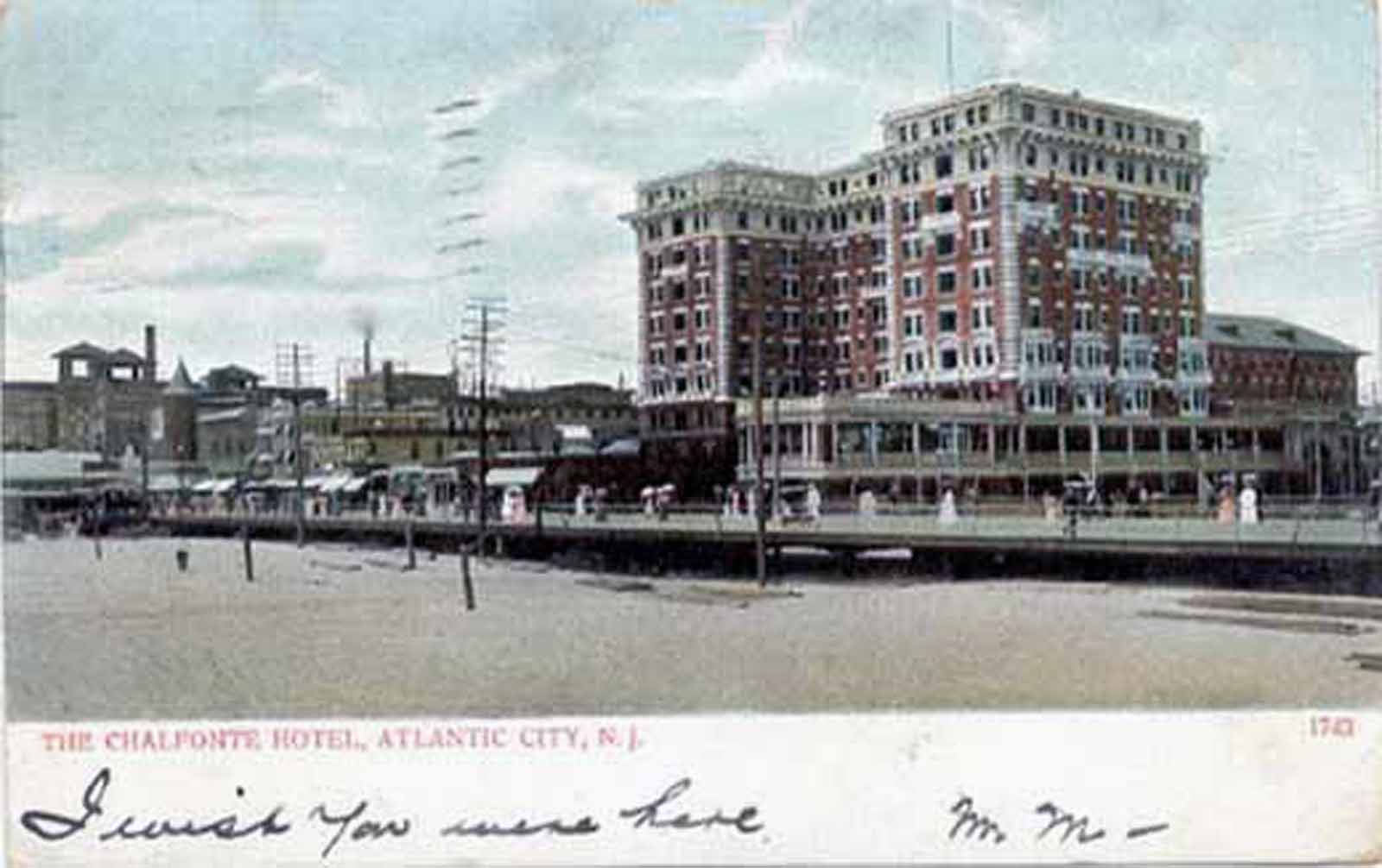 Atlantic City - Chalfonte Hotel - 1911