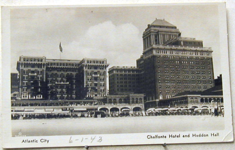 Atlantic City - Chalfonte Hotel - 1943