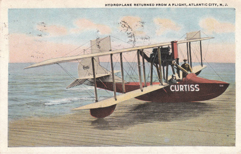 Atlantic City - Curtis float plane