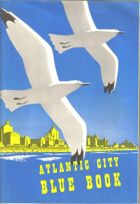 Atlantic City - Fishing Guide Cover - 1955 - nice design