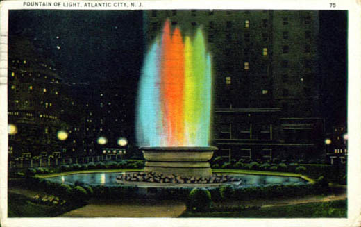 Atlantic City - Fountain of Light - Another view