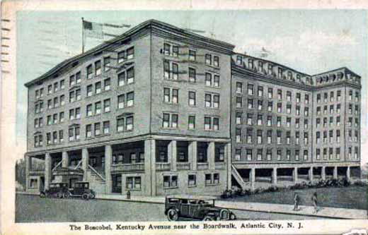 Atlantic City - Hotel Boscobel - 1927