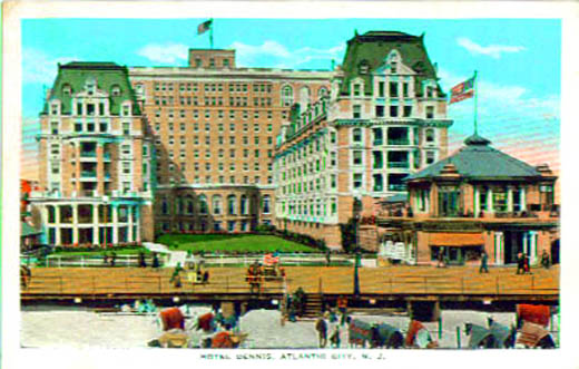 Atlantic City - Hotel Dennis - 1910s