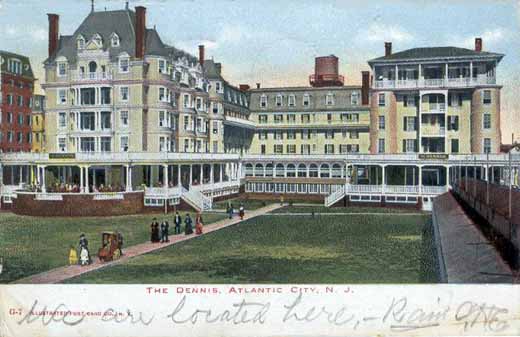 Atlantic City - Hotel Dennis - c 1905