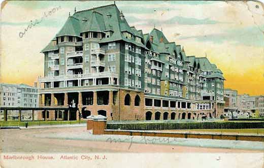 Atlantic City - Hotel Marlborough - Apparently pre Blenheim