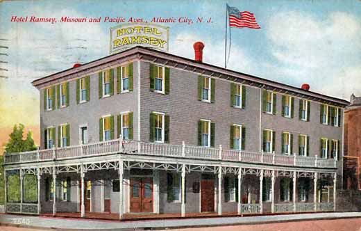 Atlantic City - Hotel Ramsey - 1914
