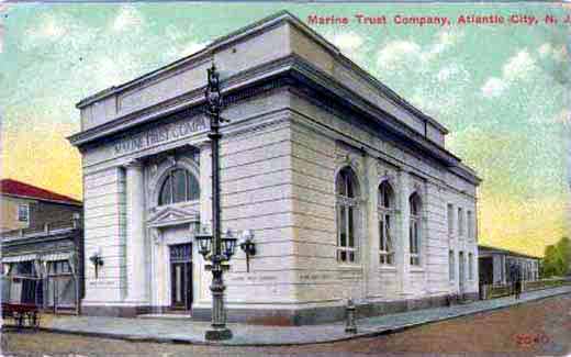 Atlantic City - Marine Trust Building - 1910