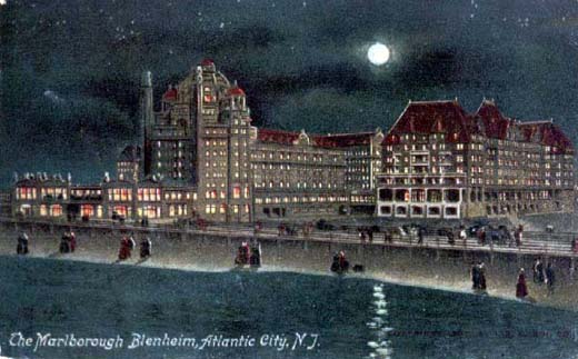 Atlantic City - Marlborough Blenheim at night - 1910