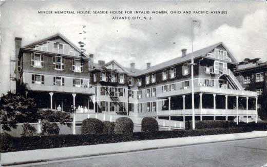 Atlantic City - Mercer Memorial House - 1936
