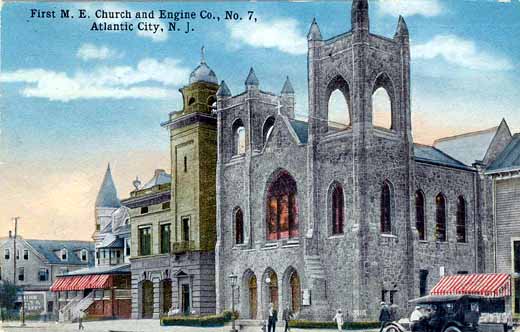 Atlantic City - Methodist Episcopal Church and Engine Company Number 7