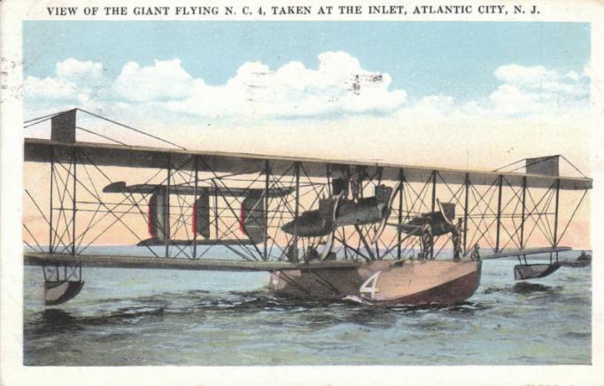 Atlantic City - NC 4 flying boat