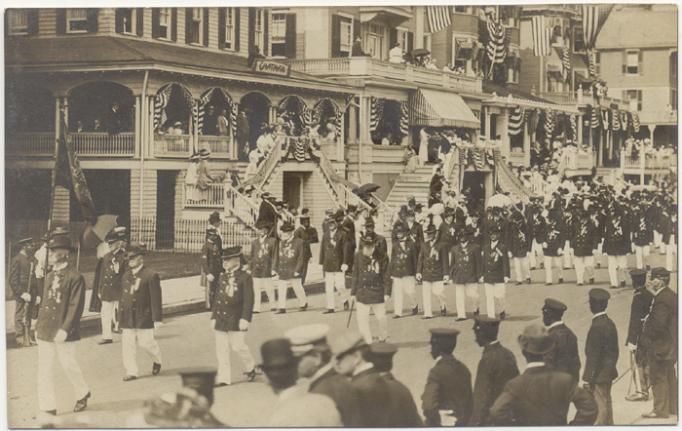 Atlantic City - NJ GAR parade - c 1910