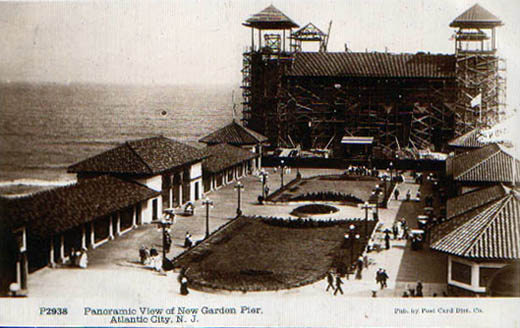Atlantic City - New Garden Pier - c 1910 or thereabout