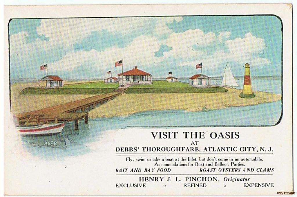 Atlantic City - Oasis Restaurant - On Debbs Thorofare