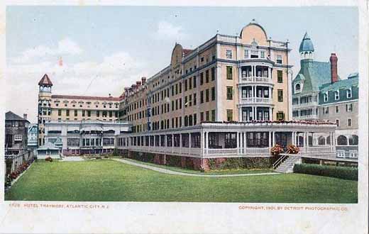 Atlantic City - Original or nearly original Traymore Hotel - 1901